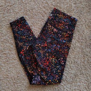 Lululemon wunder under flowerescent multi